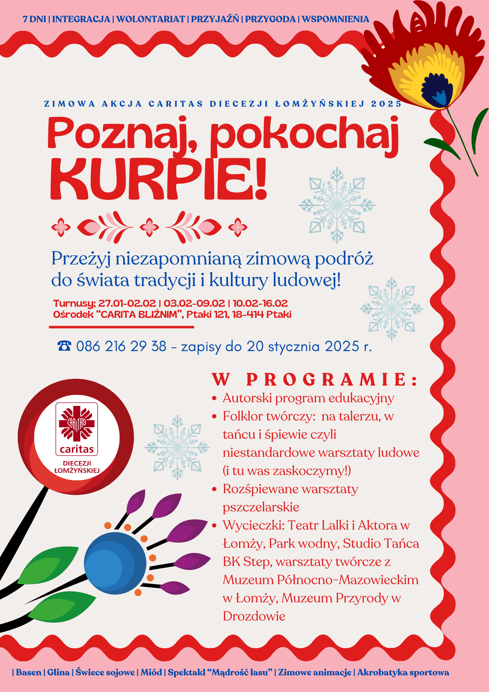 FERIE ZIMOWE Z CARITAS