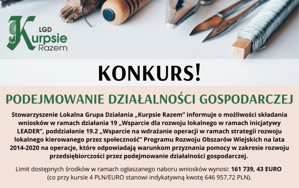 Zdjęcie do PODEJMOWANIE DZIAŁALNOŚCI GOSPODARCZEJ
