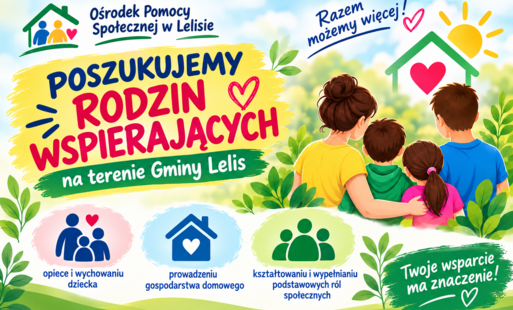 Poszukujemy rodzin wspierających