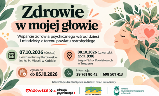 KONFERENCJA DOTYCZĄCA WSPARCIA ZDROWIA PSYCHICZNEGO